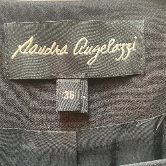 Vintage Womens Sandra Angelozzi black blazer jacket - Picture 4 of 6